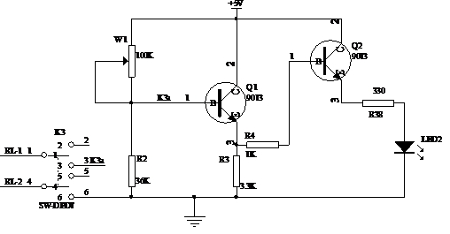  簡單暗激發光控調光電路設計實驗