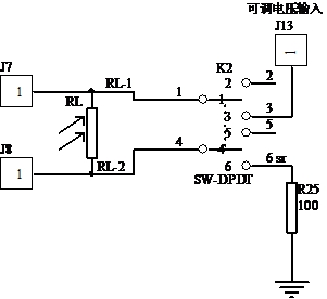 實(shí)驗(yàn)測(cè)試電路如圖1-3所示