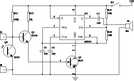 光控語言電路設計實驗