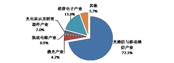 圖16  2009年東湖示范區光電子信息產業結構 